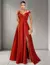 Vestido C/ Fenda Várias Cores Modelo Ombro À Ombro 1192