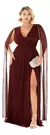 Vestido Lurex Festa Manga Longa Plus Size Do 46 Ao 50 1130P