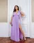 Vestido Festa Lurex De Amarrar Plus Size Modelo 1078P - loja online