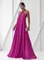 Imagem do Vestido Fenda Formatura Madrinha Coral Serenity Marsala 1208