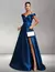 Vestido C/ Fenda Várias Cores Modelo Ombro À Ombro 1192 - loja online