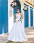 Vestido Zibeline Fenda Noiva