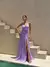 Vestido Longo Decote V Decote X Nas Costas Lindo 1202 - loja online
