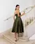 Vestido Midi Festa Convidada Lindo Em Zibeline 1199 - comprar online