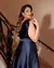 Vestido Plus Size Um Ombro Maravilhoso Madrinhas Festa 1153P - Moda4Dress