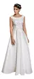 Vestido Festa Noiva Romântico Aplicação Flores - Moda4Dress