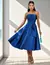 Vestido Midi Festa Convidada Lindo Em Zibeline 1199 - loja online