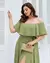 Imagem do Vestido Ombro A Ombro Brilho 46 Ao 50 Plus Size Cores 1064P