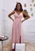 Vestido Mousseline Alcinha Laço 1050 na internet