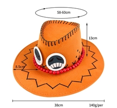 Chapéu One Piece - Ace na internet