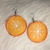 Brincos de laranjas - comprar online