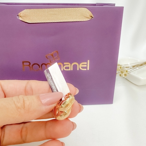 Brinco Rommanel Argola Detalhes - comprar online