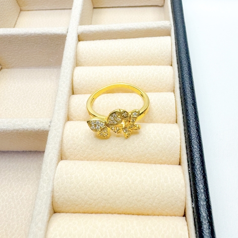 Anel Joemi Borboletas Cravejadas N. 16 - comprar online