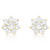 Brinco Joemi Flor Cravejado Cristal