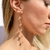 Brinco Joemi Ear Jacket Longo com Veneziana - comprar online