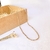 Corrente Joemi Choker Dourada Cabo de Aço 30+10cm