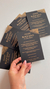 POSTAL / CONVITE EM HOTSTAMPING LUXO na internet