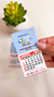 Calendario Imã de Geladeira 2024 Personalizado. - comprar online