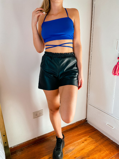 Short de cuero