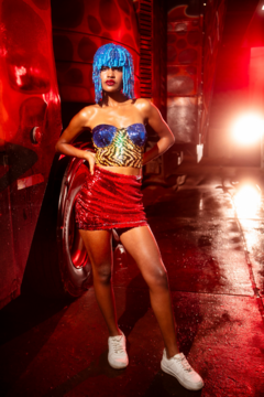 Corset Banana Coral - loja online