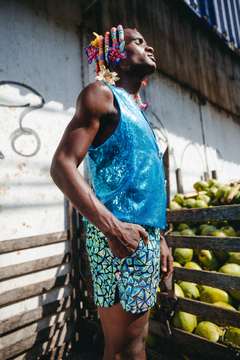Short Paetê Tribal - comprar online