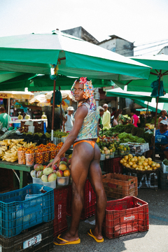 Tanga Metalizada Tropical na internet