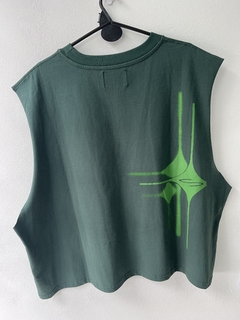 Musculosa Verde Smpls Star - comprar online
