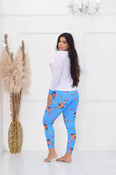 Pijama de Inverno Suede Personagens - Renova Mulher Lingeries