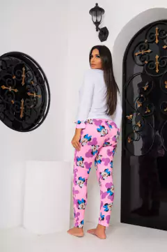 Pijama de Inverno Suede Personagens - Renova Mulher Lingeries