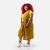 Maxi Colete Peludinho Mostarda Plus Size on internet