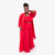 Kimono longo vermelho liso plus size on internet