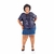 Blusa paetê azul marinho plus size - online store