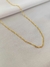 Corrente Singapura Banhado no Ouro - comprar online