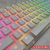 Imagem do OEM perfil pudim Keycaps, 108 teclas, Pudim Keycap para Cherry MX Switch, Kit de