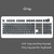 Imagem do OEM perfil pudim Keycaps, 108 teclas, Pudim Keycap para Cherry MX Switch, Kit de