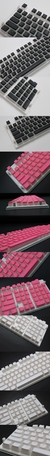 OEM perfil pudim Keycaps, 108 teclas, Pudim Keycap para Cherry MX Switch, Kit de