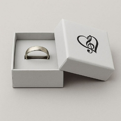 ANILLO ALIANZA - PLATEADA