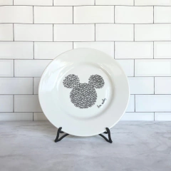Plato Antonio Mouse Mickey Corazoncitos