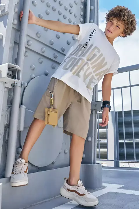 CONJUNTO: CAMISETA MANGA CORTA Y SHORTS - comprar online