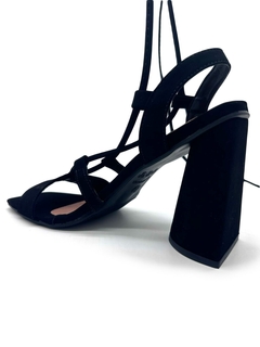 Sandalia Strips Block Heel - La Femme Chic