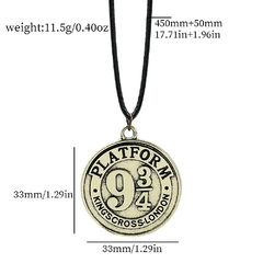 Harry Potter 9 3/4 Colar Moda Colares De Corda Jóias - comprar online