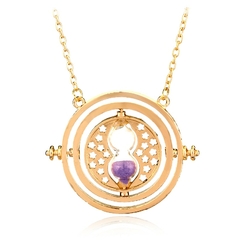 Harry Potter Colar Ampulheta para Mulheres, Hermione Granger, Time Turner - comprar online