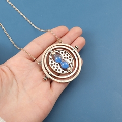 Harry Potter Colar Ampulheta para Mulheres, Hermione Granger, Time Turner - La Femme Chic