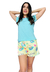 Imagen de Pijama Short Prague Satín Camiseta
