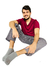 Pijama Pantalón y Manga corta Hombre 1489