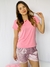 Pijama Short Prague Satín Camiseta - comprar online