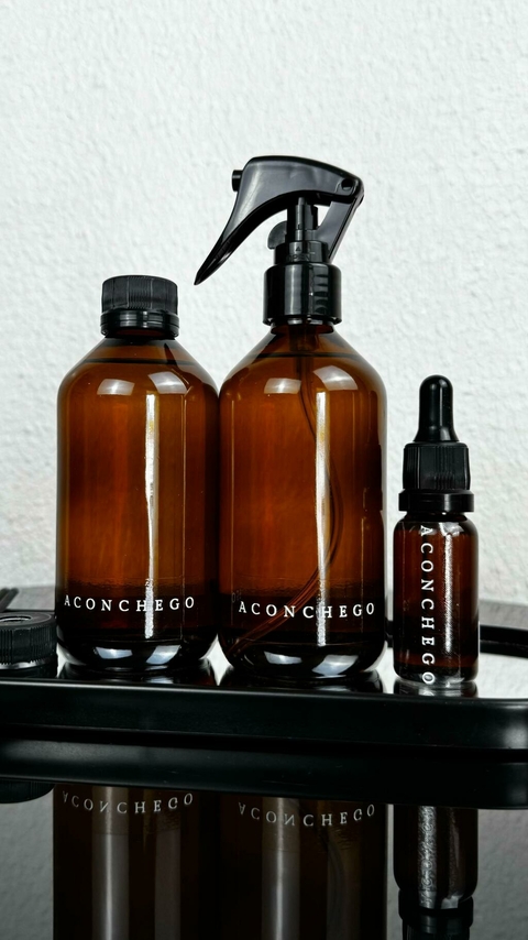 Kit Baby Água Perfumada + Difusor de Aromas + Essência Concentrada Aconchego