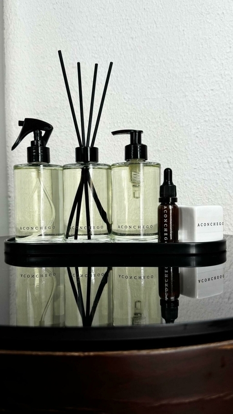 Kit Limão Siciliano Premium Água Perfumada + Difusor de Aromas + Sabonete 250ml + Essência e Aromatizador Elétrico 10w