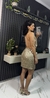 Vestido Dourado Paetê - Renner - comprar online