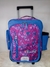 Mochila ELF azul y violeta